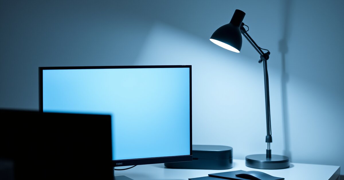 Task lighting vs ambient lighting for home offices